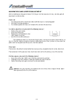 Preview for 30 page of Metallkraft HPS 115 DS Operating Instructions Manual