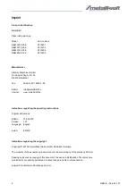 Preview for 2 page of Metallkraft RBM 1050-30 E Instruction Manual