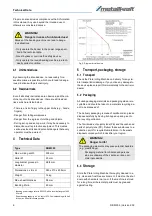 Preview for 6 page of Metallkraft RBM 305 Operating Instructions Manual