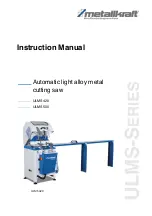 Metallkraft ULMS 420 Instruction Manual preview