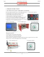 Preview for 19 page of MetalMaster HG-2504 Operation Manual