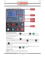 Preview for 20 page of MetalMaster HG-2504 Operation Manual