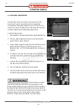 Preview for 25 page of MetalMaster SG-420 Operation Manual