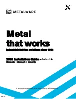 Metalware Interlok Installation Manual preview