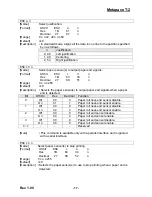 Preview for 17 page of Metapace T-2 Command Manual