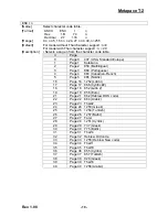 Preview for 19 page of Metapace T-2 Command Manual