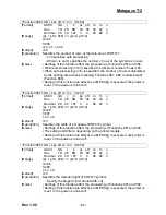 Preview for 37 page of Metapace T-2 Command Manual