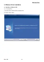 Preview for 4 page of Metapace T-4 Windows Driver Manual