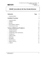 Preview for 1 page of Metasys DH400 Technical Manual