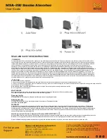 Preview for 2 page of Metcal MSA-25U User Manual