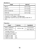 Preview for 18 page of Meterman PM55 User Manual