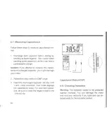 Preview for 35 page of metex M-3850D Owner'S Manual