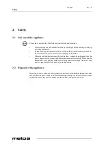 Preview for 6 page of Metos 4135591 Installation And Operation Manual