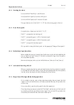 Preview for 17 page of Metos AE40 Series Installation And Operation Manual