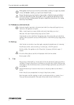 Preview for 5 page of Metos Econo BD-600W Installation And Operation Manual