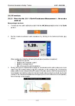 Preview for 117 page of METREL MI 3399 Instruction Manual With Exercises