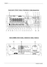 Preview for 3 page of Metrix MX 556 Operating Instructions Manual