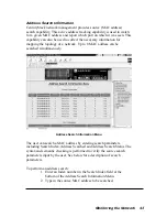 Preview for 43 page of METRObility Optical Systems CenturyStack 8100 Management Manual