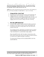 Preview for 5 page of METRObility Optical Systems Radiance Sonet Single Interface Line Cards R125-34 Installation & User Manual