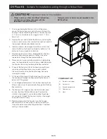 Preview for 3 page of metrofires DV Wall Kit Installation Manual