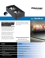 Metrologic TwinScan IS220 Specification Sheet preview