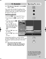 Preview for 35 page of Metz Clarus 32 ML Operating Instructions Manual