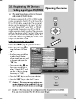 Preview for 73 page of Metz Clarus 32 ML Operating Instructions Manual