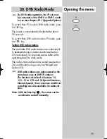 Preview for 79 page of Metz Clarus 32 ML Operating Instructions Manual