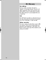 Preview for 94 page of Metz Clarus 32 ML Operating Instructions Manual