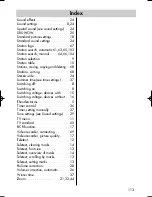 Preview for 113 page of Metz Clarus 32 ML Operating Instructions Manual