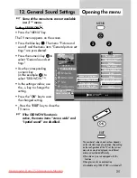 Preview for 25 page of Metz Clarus Operating Instructions Manual