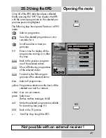 Preview for 49 page of Metz HOME ENTERTAINMENT LCD-TV series Operating Instructions Manual