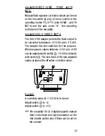 Preview for 27 page of Metz SCA 3102 M5 User Manual