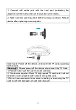 Preview for 8 page of MEWOI MEWOI-PTS600 User Manual