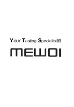 Preview for 12 page of MEWOI MEWOI-PTS600 User Manual