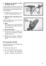 Preview for 15 page of Meya CLOU 9.500 Operating Manual