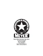 Preview for 68 page of Meyer RT 2016 Series Owner/Operator’S Manual & Parts Book