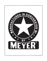 Preview for 60 page of Meyer V-MAX 2636 Operators Operator'S Manual