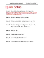 Preview for 2 page of MF DIGITAL Baxter 9100 Installation Manual