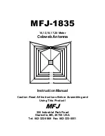 Preview for 1 page of MFJ MFJ-1835 Instruction Manual