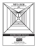 MFJ MFJ-1838 Instruction Manual preview