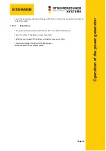 Preview for 83 page of MG BSKA 14 EV SS curve Operating Manual