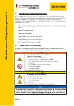 Preview for 84 page of MG BSKA 14 EV SS curve Operating Manual