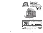 Preview for 1 page of MGA Entertainment Real Wood Glamping House 657511C3 Owner'S Manual & Assembly Instructions