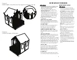 Preview for 3 page of MGA Entertainment Real Wood Glamping House 657511C3 Owner'S Manual & Assembly Instructions