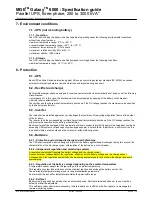 Preview for 10 page of MGE UPS Systems GALAXY 6000 Specifications Manual