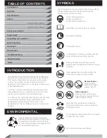 Preview for 2 page of MGG Gizmow T130 Operator'S Manual