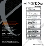 Preview for 2 page of MGI ZIP series User Manual