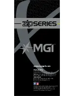 Preview for 13 page of MGI zip X5 User Manual