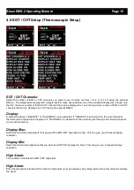 Preview for 16 page of MGL Avionics Blaze EMS-2 Operating Manual